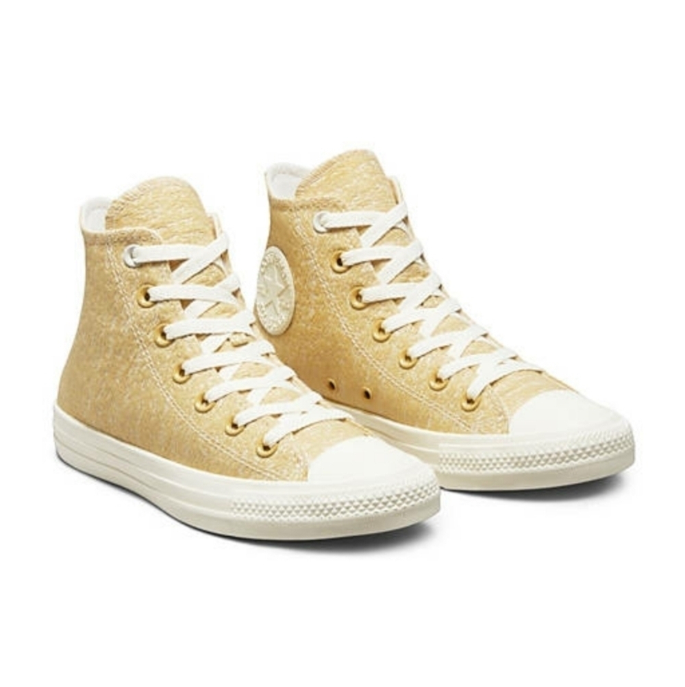 Converse Chuck Taylor Hybrid Texture jacquard sneakers saturn gold